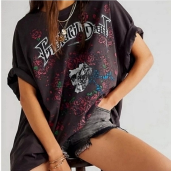 Free People Tops - Free People Grateful Dead Roses One Size Tee